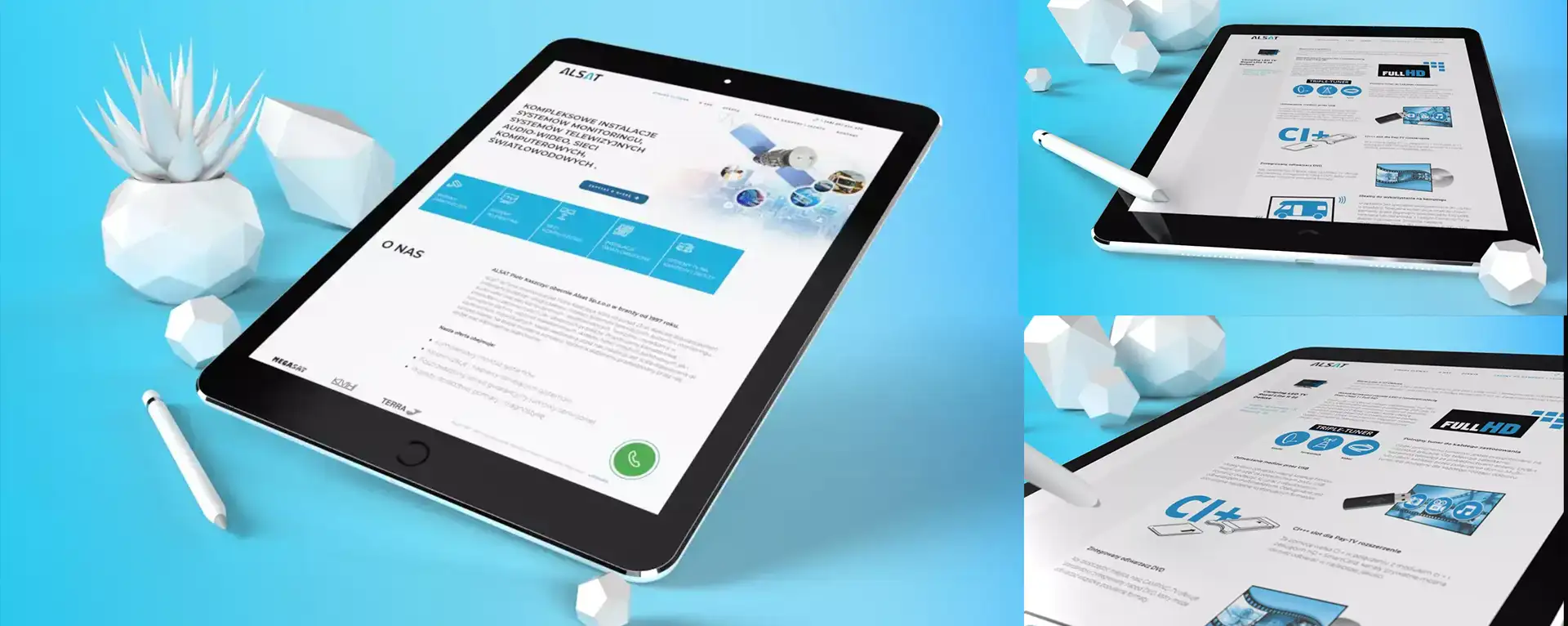 ilustracja przedstawia projekt i tworzenie strony www