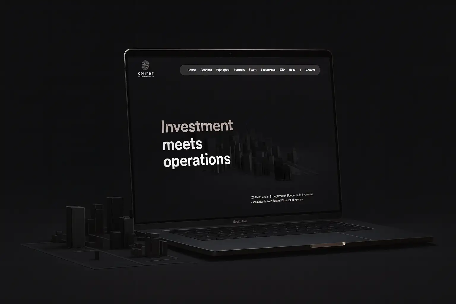 Kompleksowe wdrożenie strony internetowej Sphere‑AM z animacjami 3D